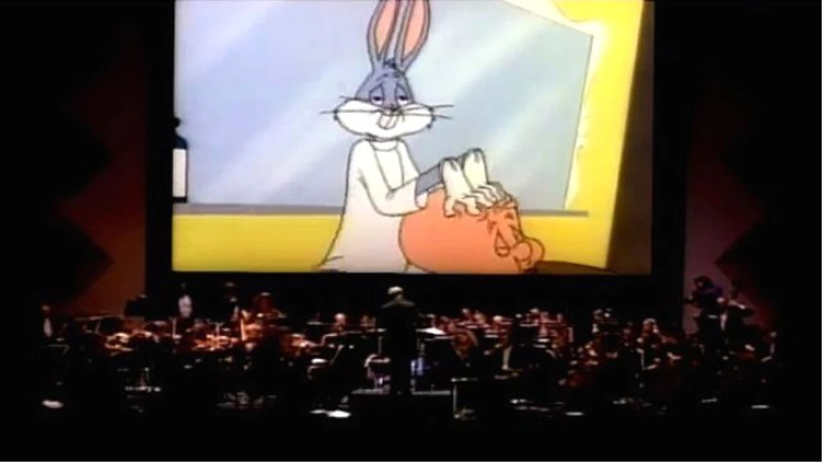 Filarmoni Orkestrası Bugs Bunny\'nin Müziklerini Seslendirdi