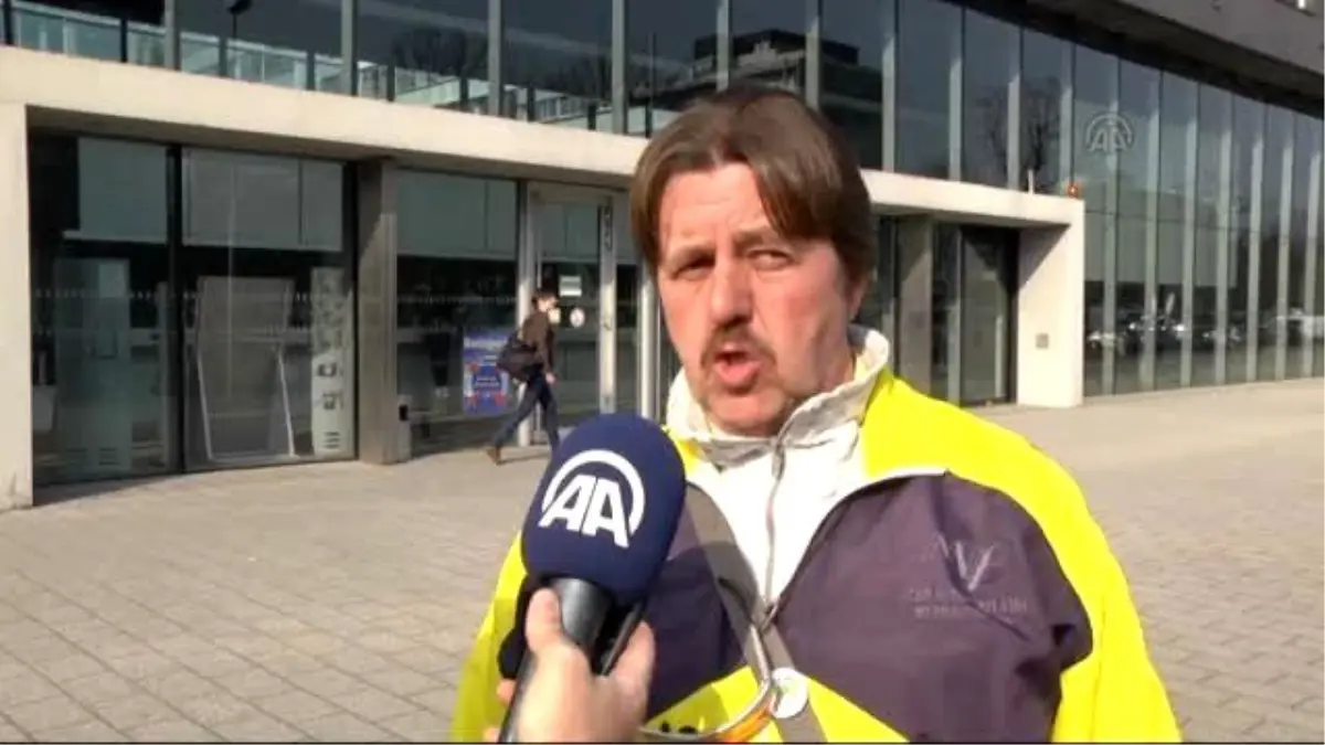 Frankfurt'taki Avrupa Merkez Bankası Protestosu