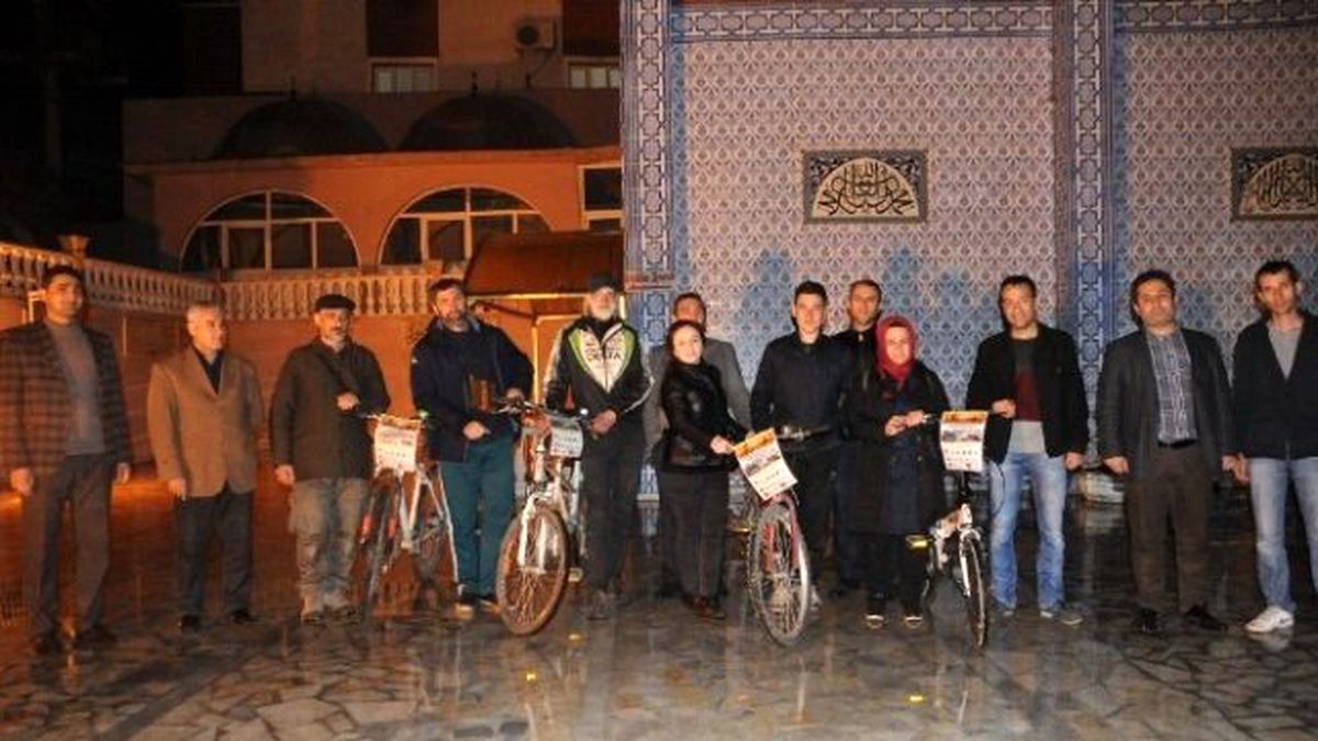 İbrahim\'den Nuh\'a Urfa-cizre Bisiklet Turu" Cizre\'de Sona Erdi