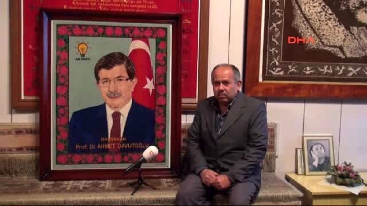 Isparta Başbakan Davutoğlu\'nun Portresini Halıya Dokudu