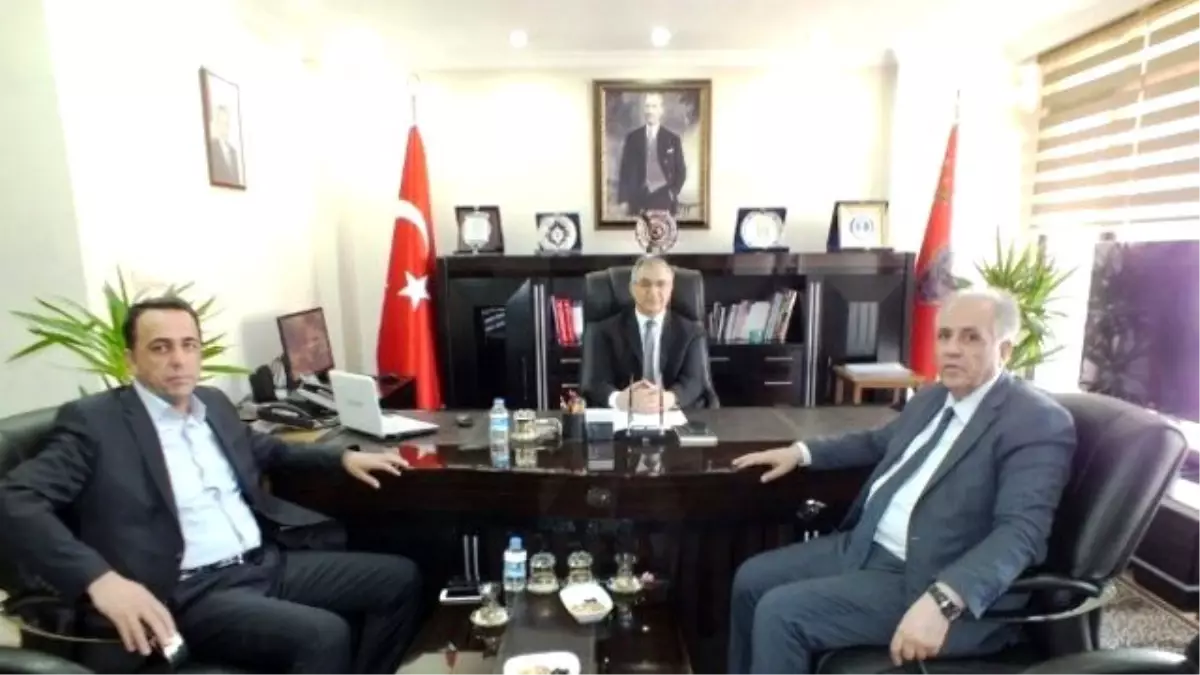 Kandaşoğlu'ndan Emniyet Müdürü Karaaslan'a Ziyaret