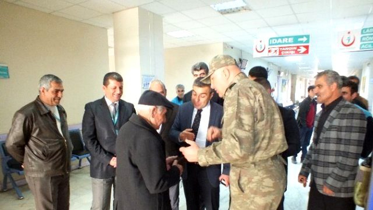 Kaymakam Atasoy Hastaneyi Ziyaret Etti