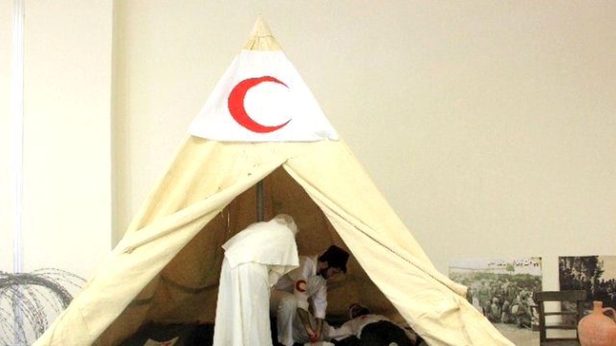 Kızılay\'dan Sıhhiye Çadırı