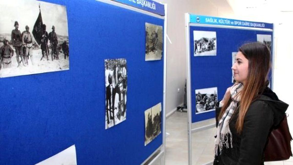 Kmü Öğrencilerinden Çanakkale Sergisi