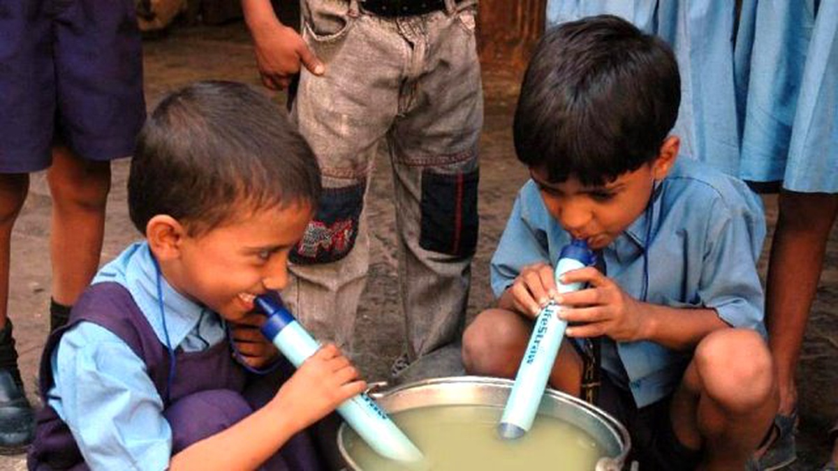 Lifestraw Afrika\'dakİ Çocukların Su İhtiyacını Karşılıyor