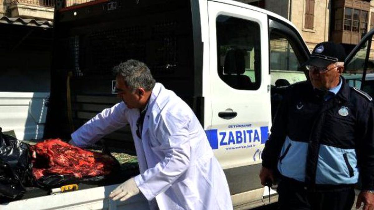 Mersin\'de 200 Kilo At Eti Ele Geçirildi