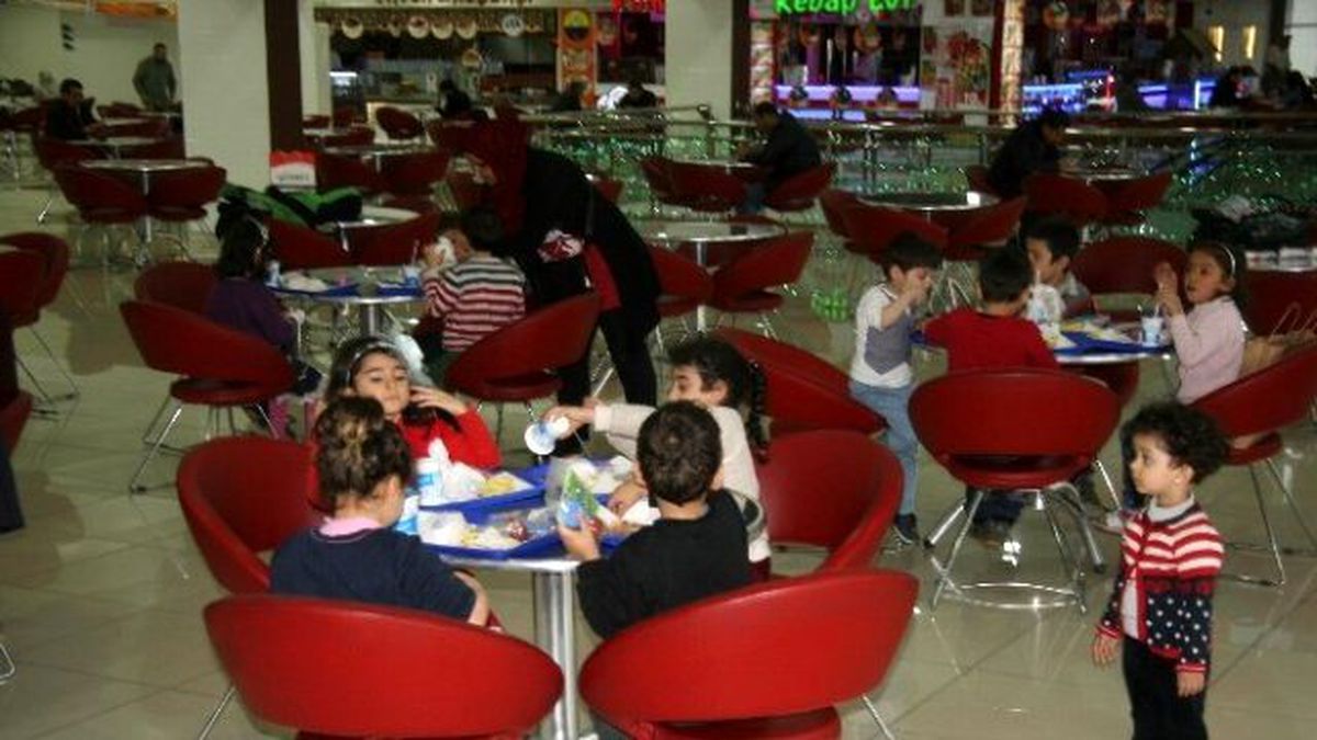 Minikler İlk Kez Avm Gezdi