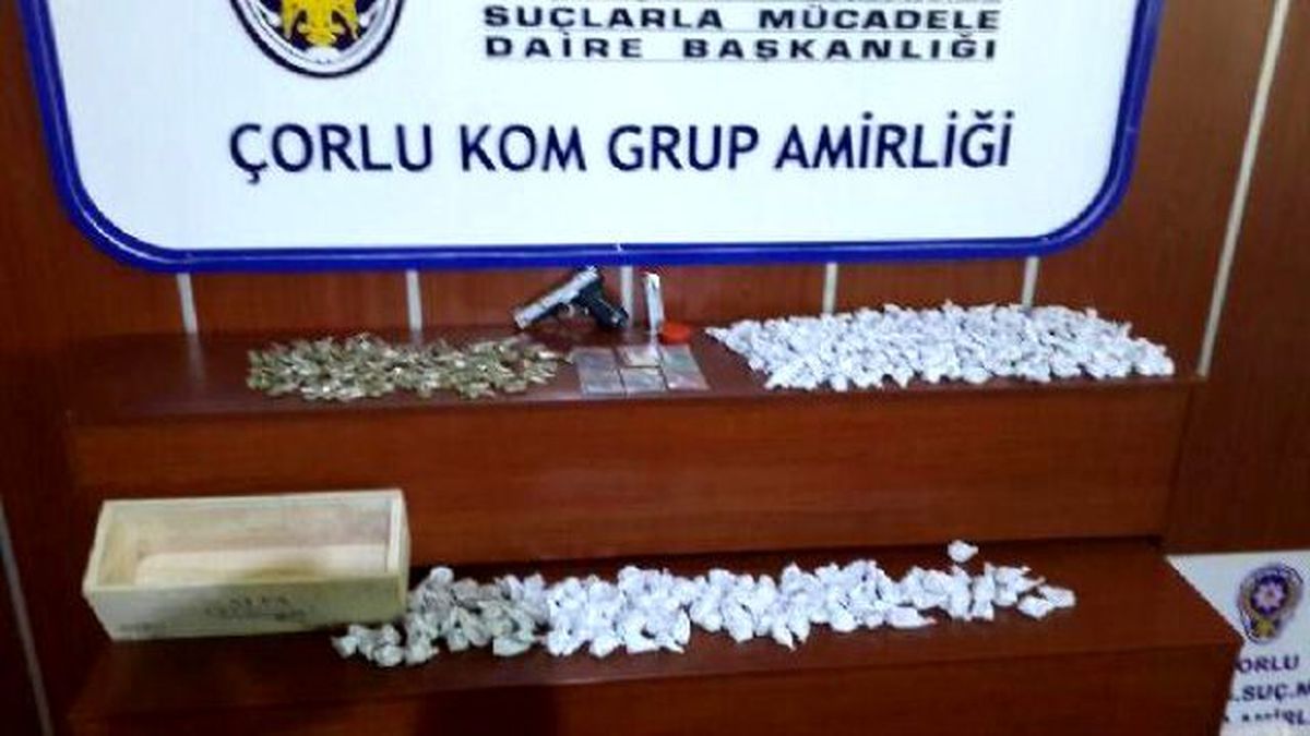 Rezervuardan Uyuşturucu Çıktı