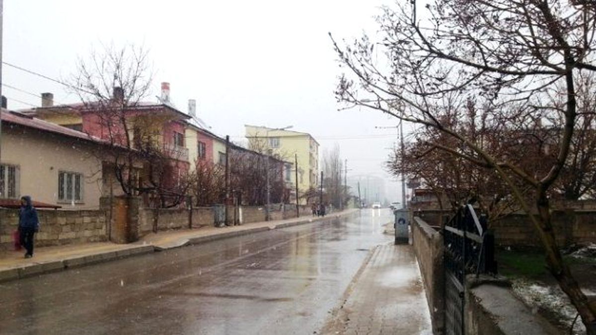 Van\'da Kar Yağışı