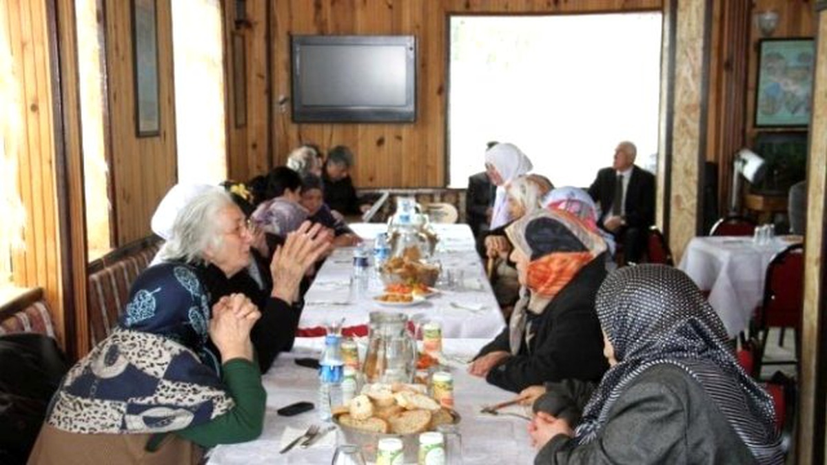 Yaşlılar Haftasında Yaşlılar Unutulmadı