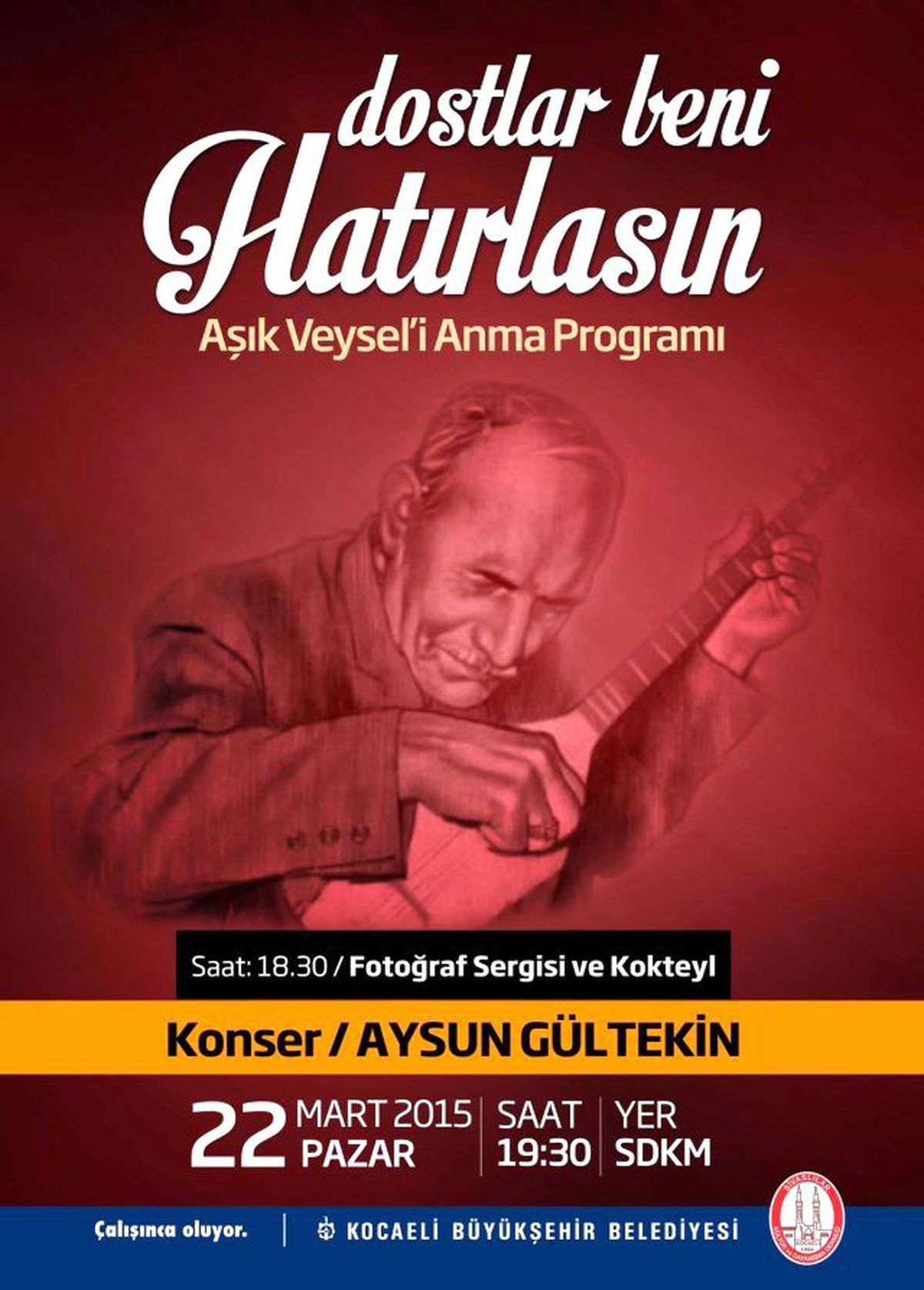 Aşık Veysel Vefatının 42. Yılında Türküleriyle Anılacak