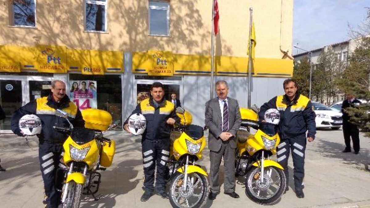 Erzincan PTT\'ye 13 Yeni Motor