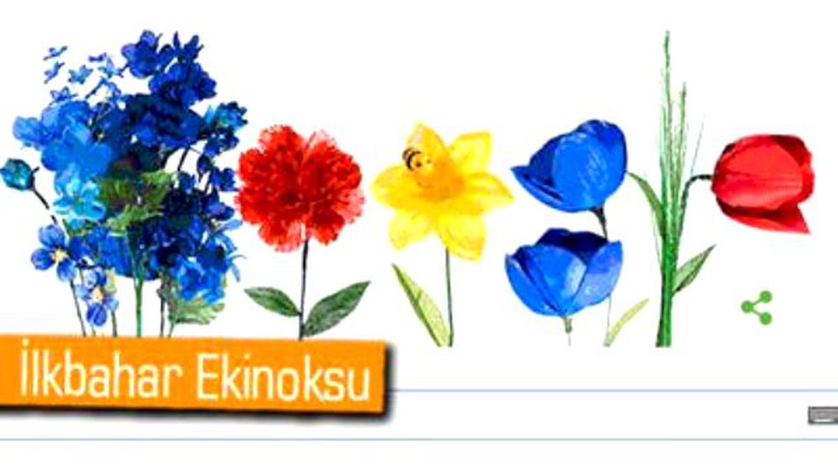İlkbaharın İlk Günü Doodle Oldu