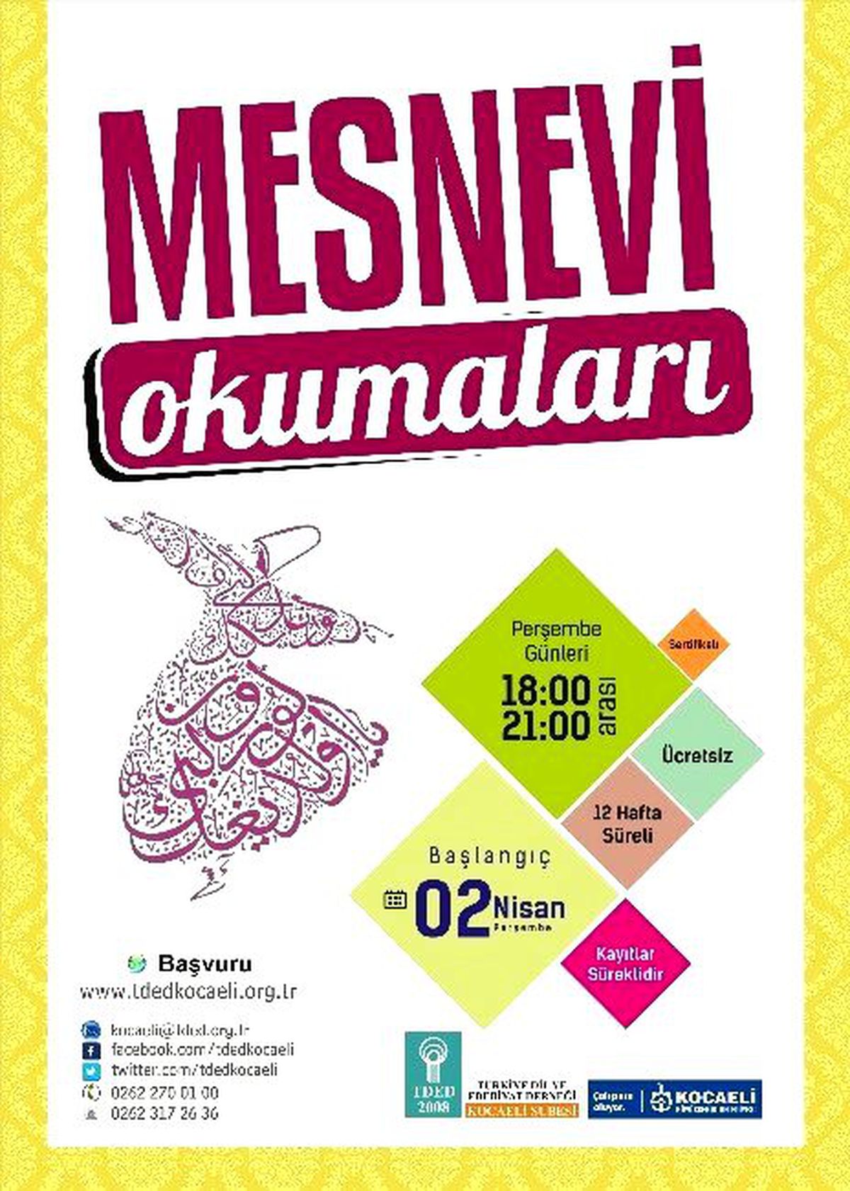 Seka\'da Mesnevi Okumaları Başlıyor