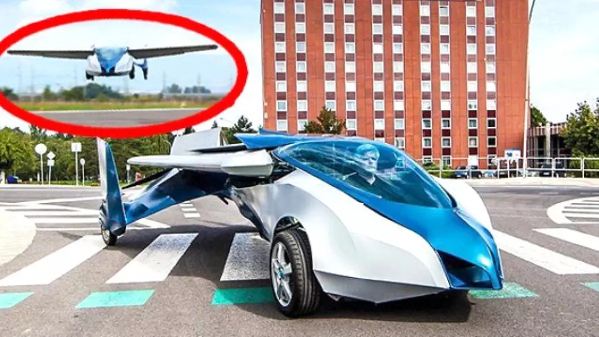 Uçan Araba Yollara Çıkmak İçin Son Virajı Dönmeye Çalışıyor