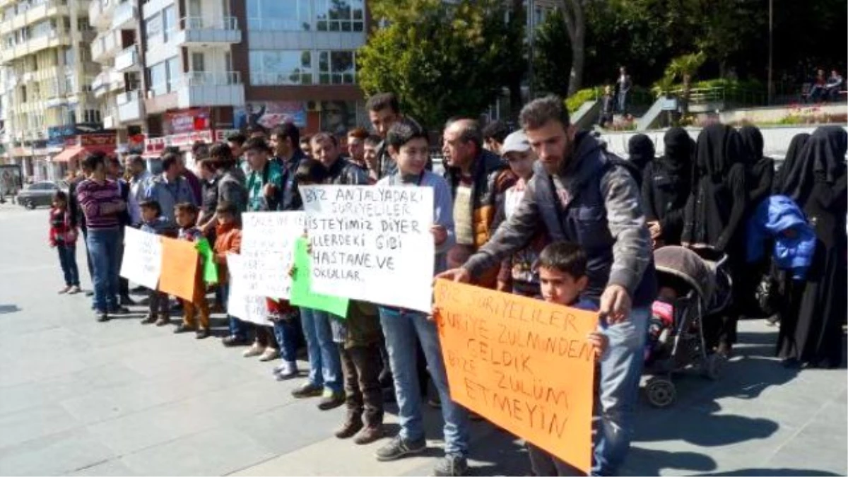 Antalya\'daki Suriyelilerin \'Sağlık Hizmeti Alamıyoruz\' İsyanı