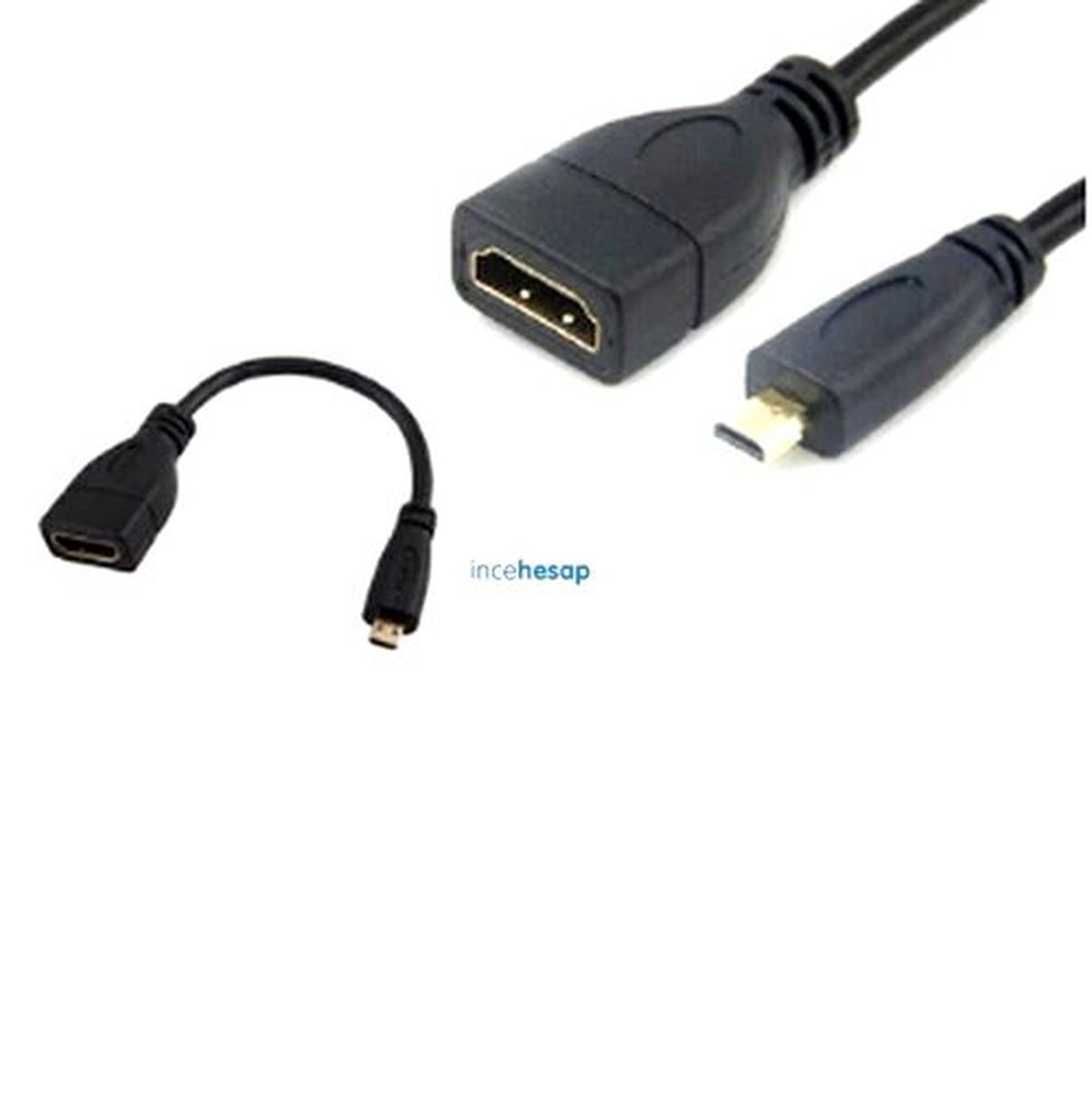 Hc1-Mhh Micro Hdmi To Hdmi Çevirici Kablo