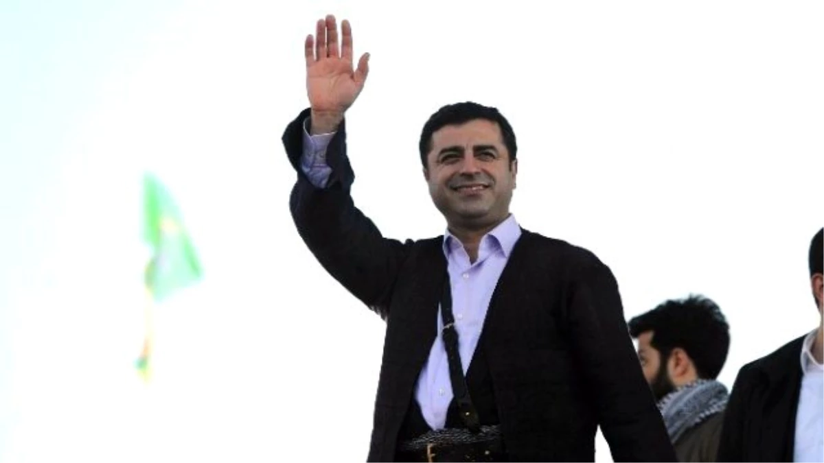 Hdp Genel Başkanı Demirtaş: "2016\'da Süreçten Değil Barışın Kendisinden Bahsedeceğiz"