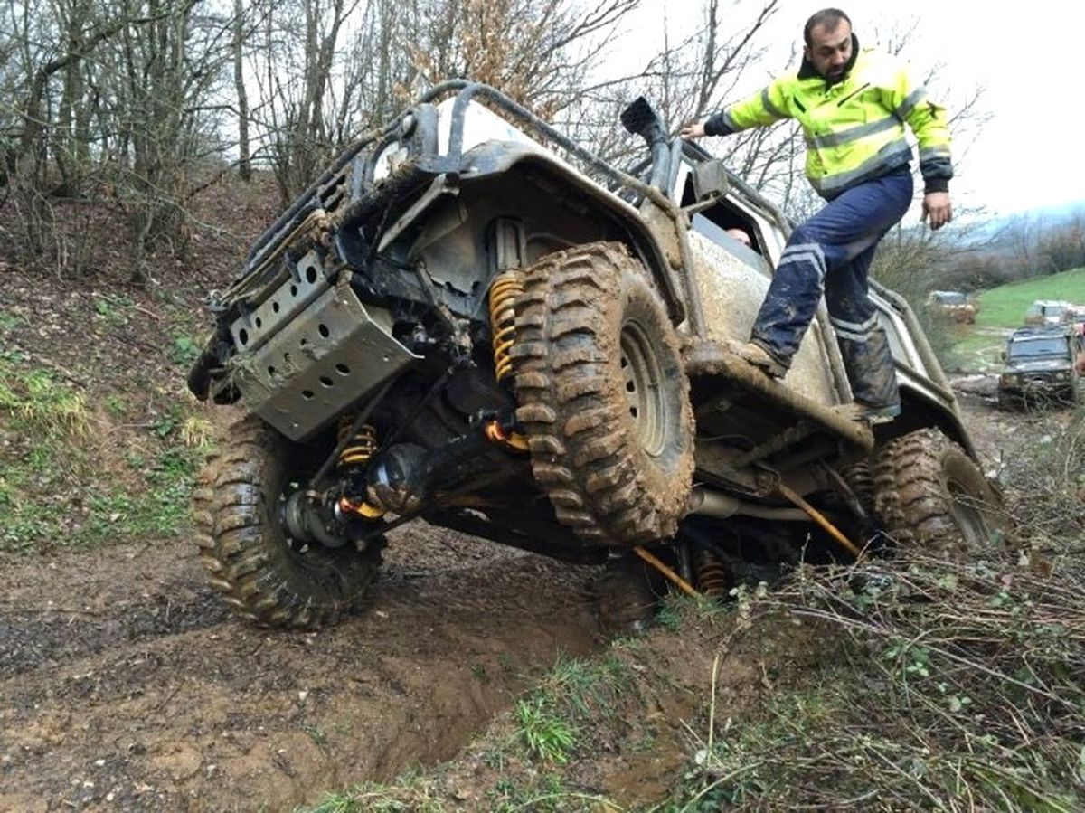 Uludağ\'da Extreme Offroad Nefes Kesti