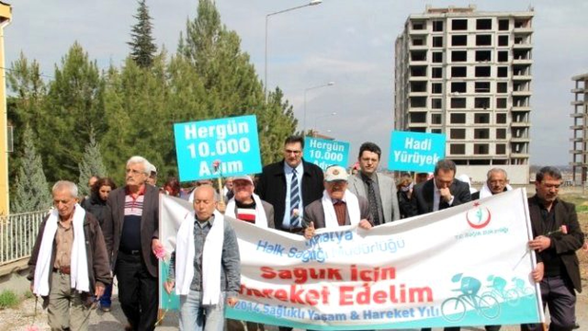 18-24 Mart Yaşlılar Haftası Yürüyüş Etkinliği