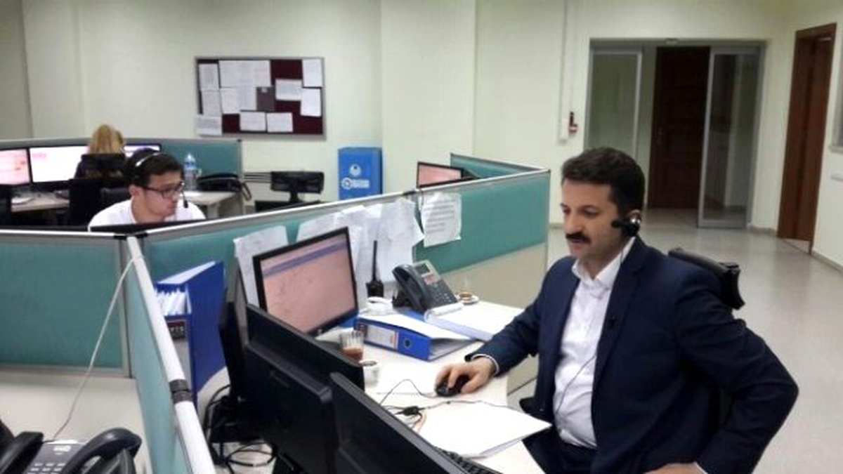 Başaralı\'dan, 112 Komuta Kontrol Merkezine Ziyaret