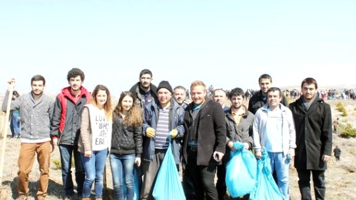 Dinar\'ın Afşar Köyünde Ağaç Bayramı Kutlandı