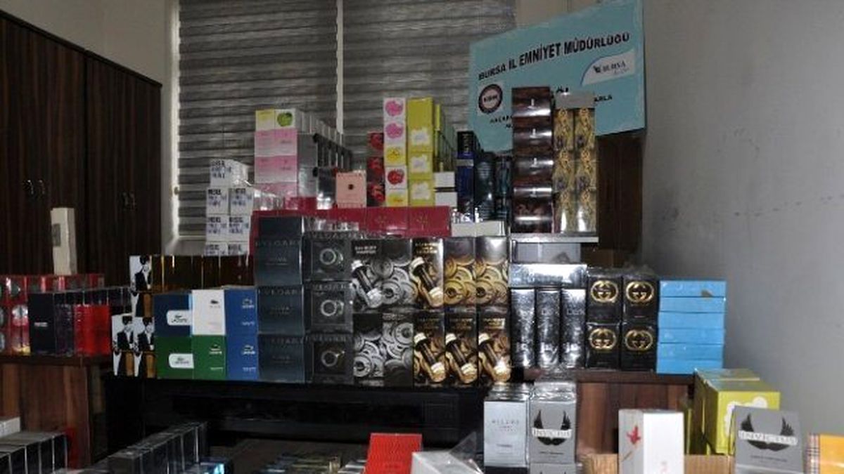 İnegöl Polisinden Kaçak Parfüm Operasyonu