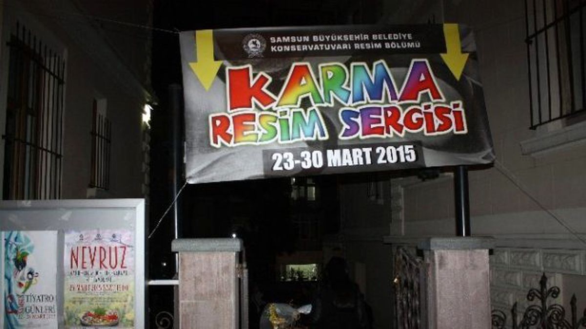 Karma Resim Sergisi\' Açıldı