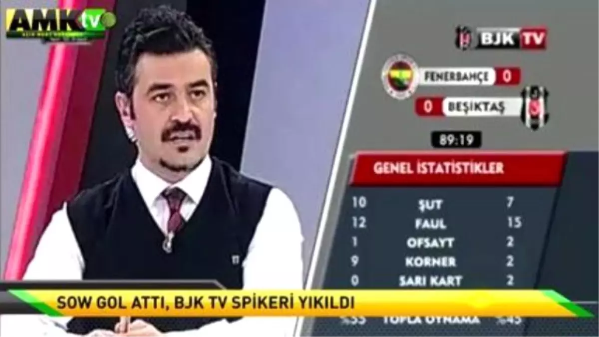 Sow Gol Attı, Bjk Tvz Spikeri Yıkıldı