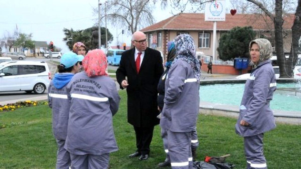 Süleymanpaşa Belediye Personeline Başkan Motivasyonu