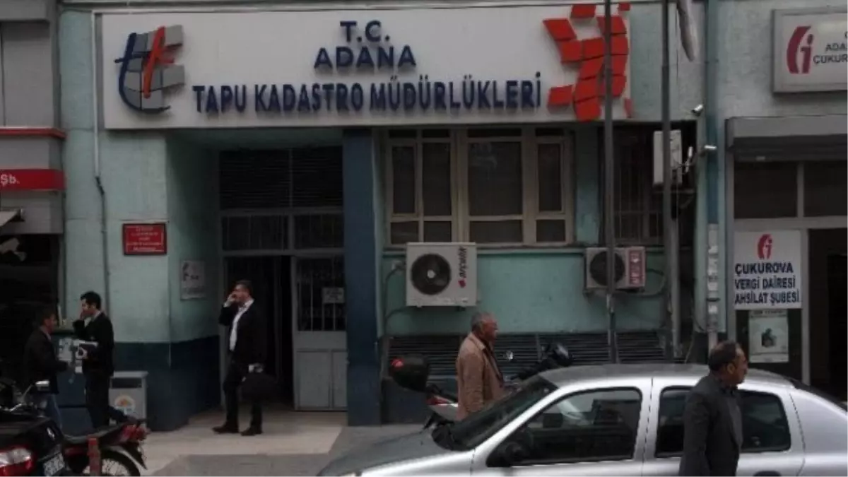 Adana Tapu Dairesinde Hırsızlık Girişimi