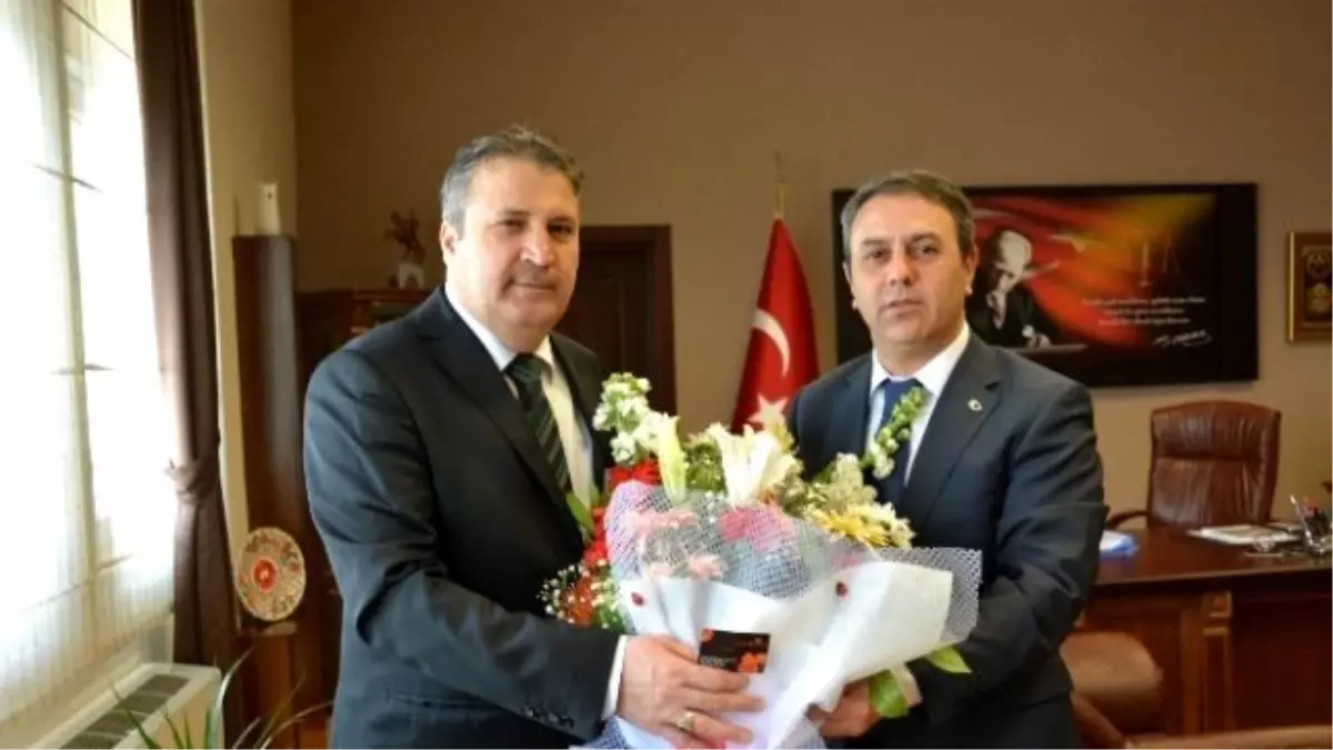 Başkan Çerçi\'den Başsavcı Şimşek\'e Hayırlı Olsun Ziyareti