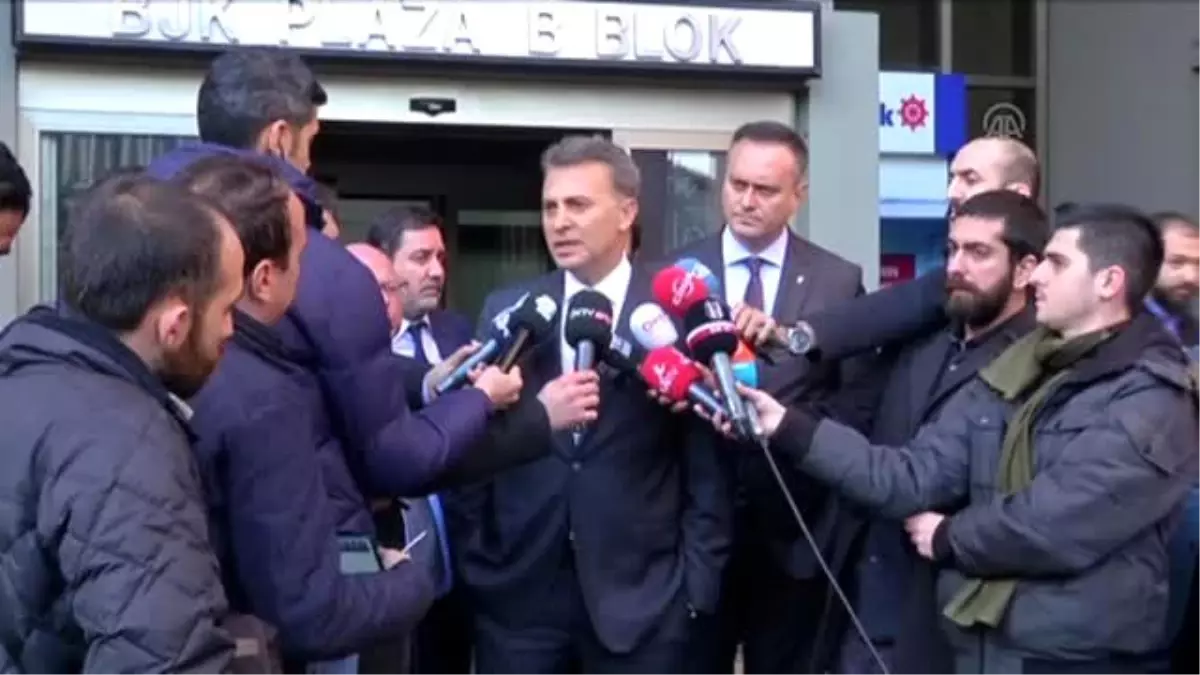 Beşiktaş Başkanı Fikret Orman Basın Toplantısı (4)