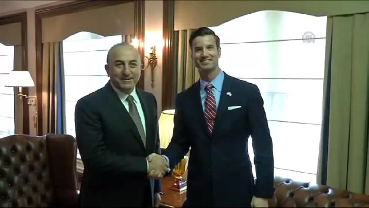 Çavuşoğlu, Türk-American Konseyi Başkanı Beasey\'i Kabul Etti