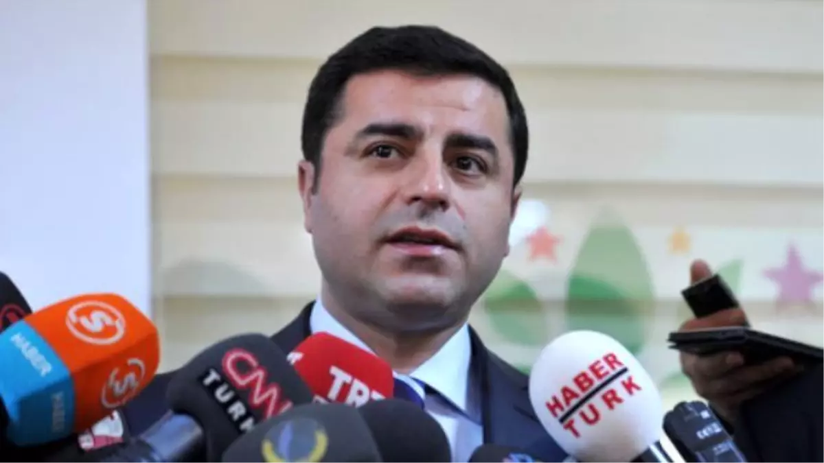 Demirtaş\'a Bir Kapak Daha: O Partinin Başındaysan...