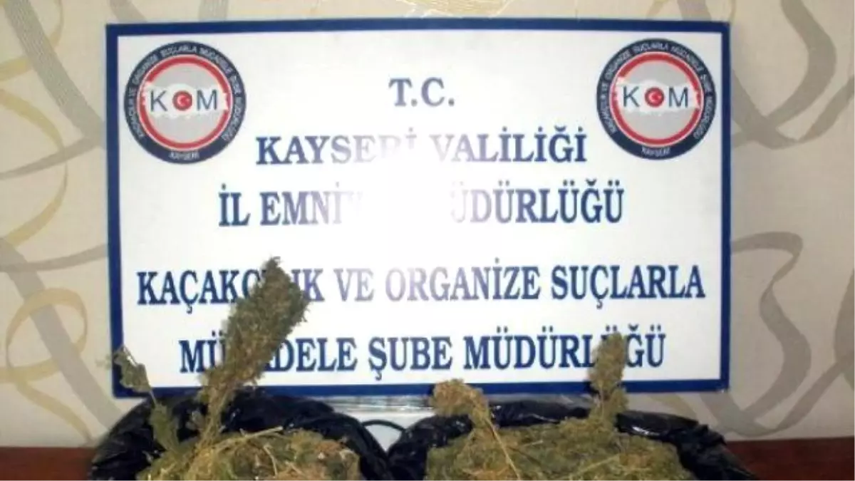 Kayseri\'de Uyuşturucu Ticaretine 2 Tutuklama