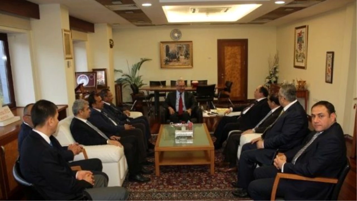Kmtso Başkanı Karaküçük, Ksü Rektörüne Özel Ziyaret