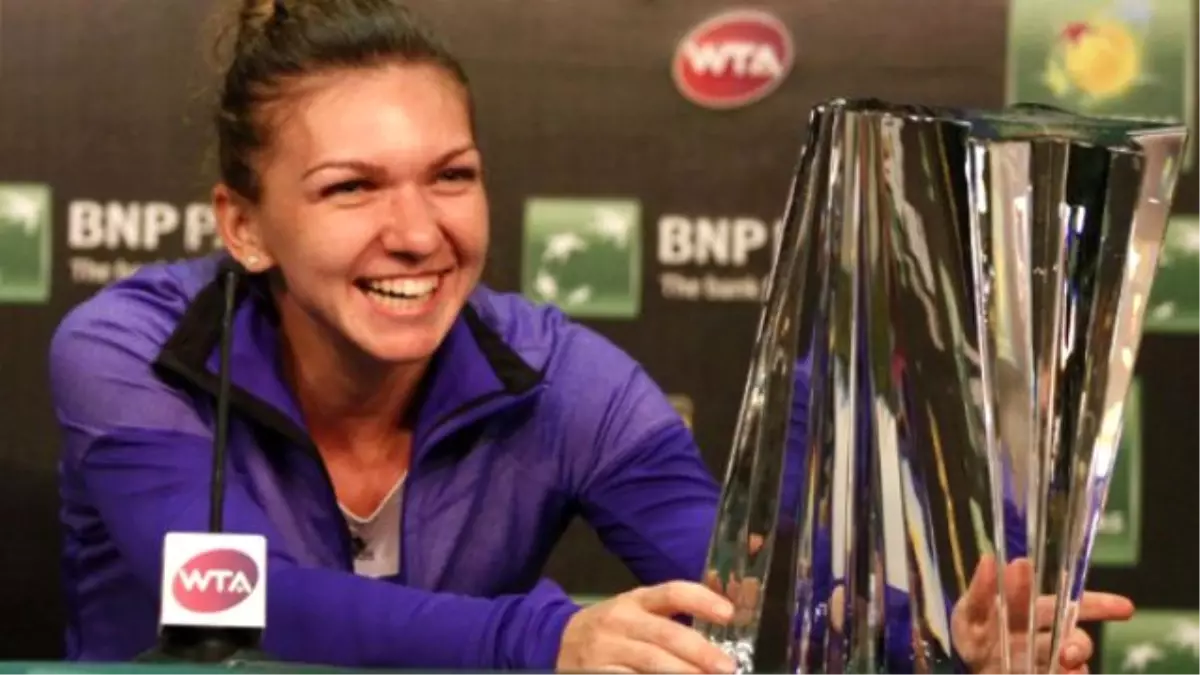 Şampiyon Tenisçi Simona Halep, Kupayı Kaldıramayınca Rezil Oldu