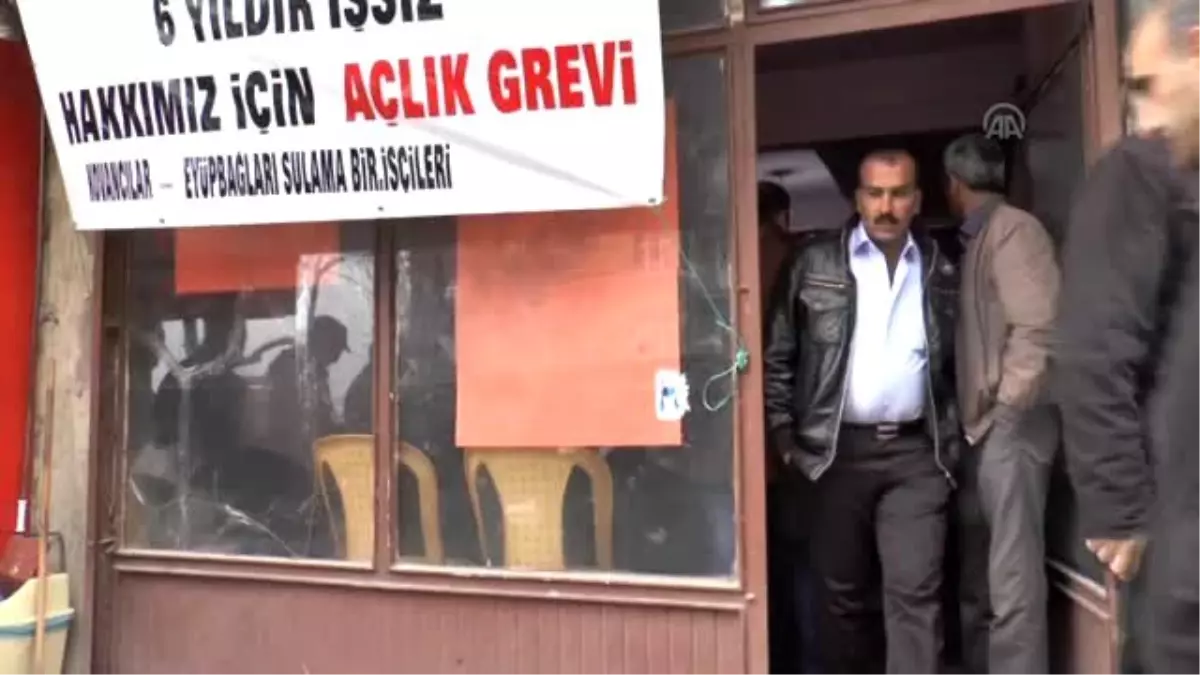 Sulama İşçileri Açlık Grevine Başladı