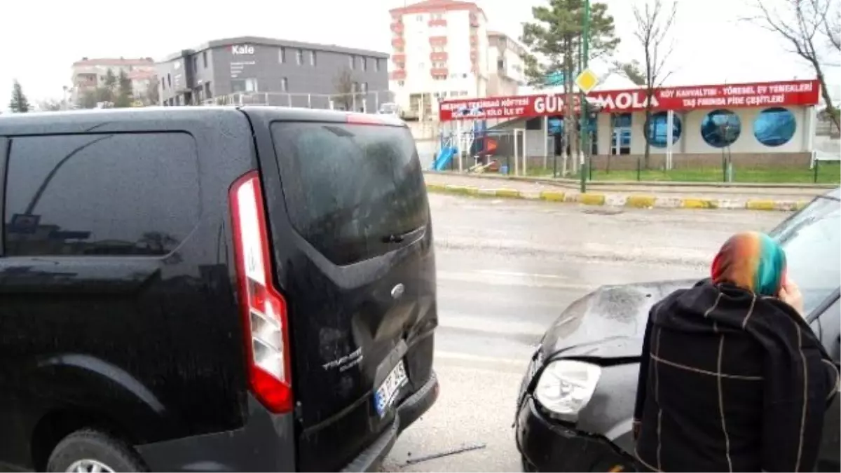 Tekirdağ\'da Trafik Kazası: 1 Yaralı