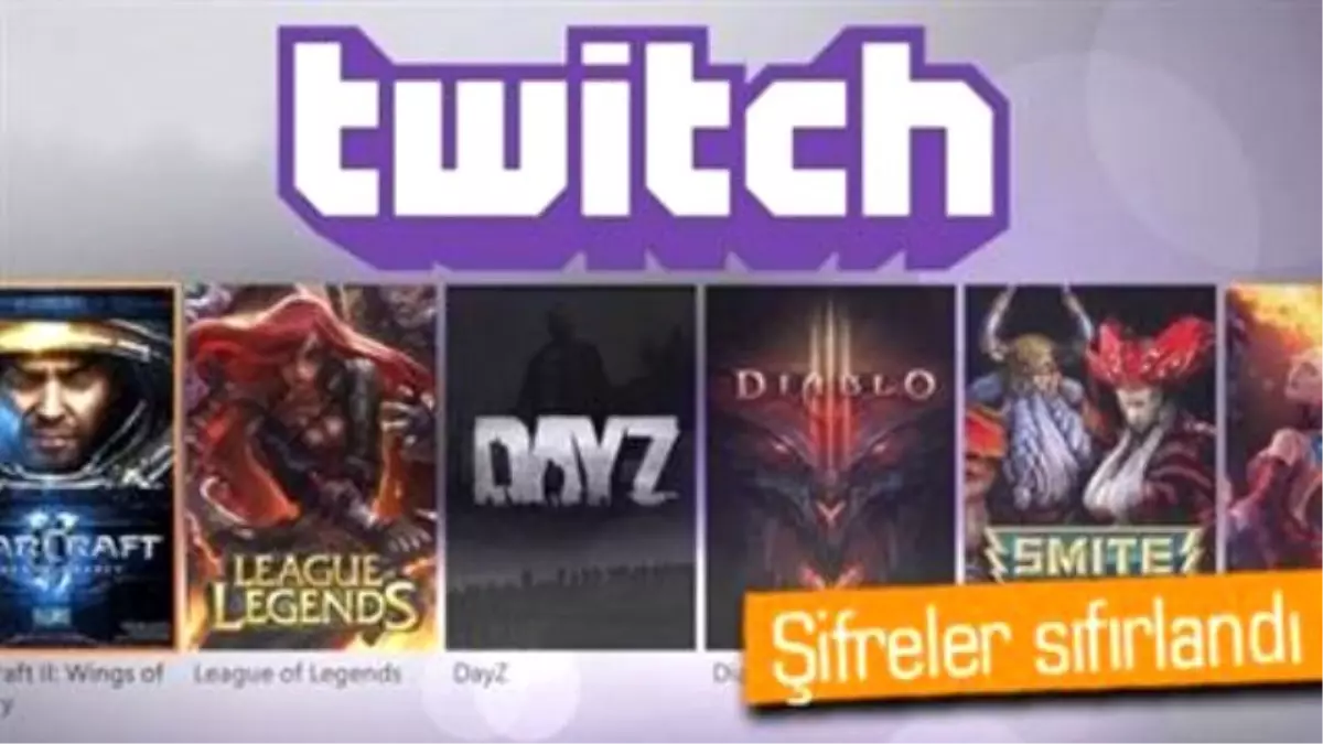 Twitch Hacklendi, Şifrelerinizi Değiştirin