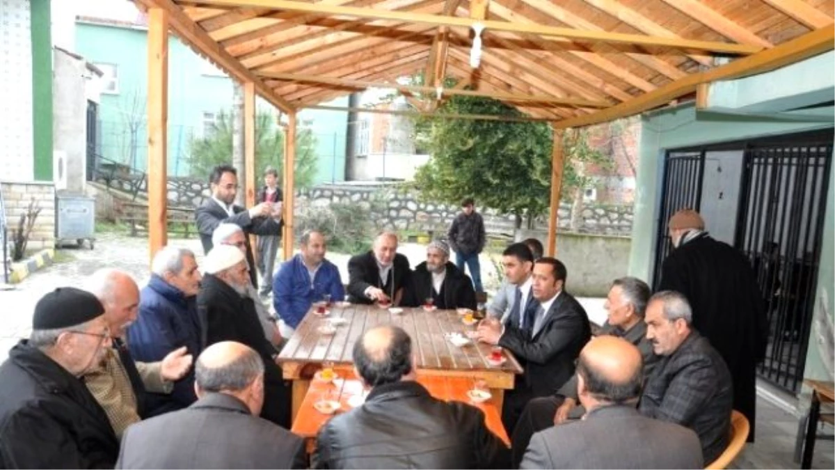 Başkanlar Cami Cemaati ile Sohbet Etti