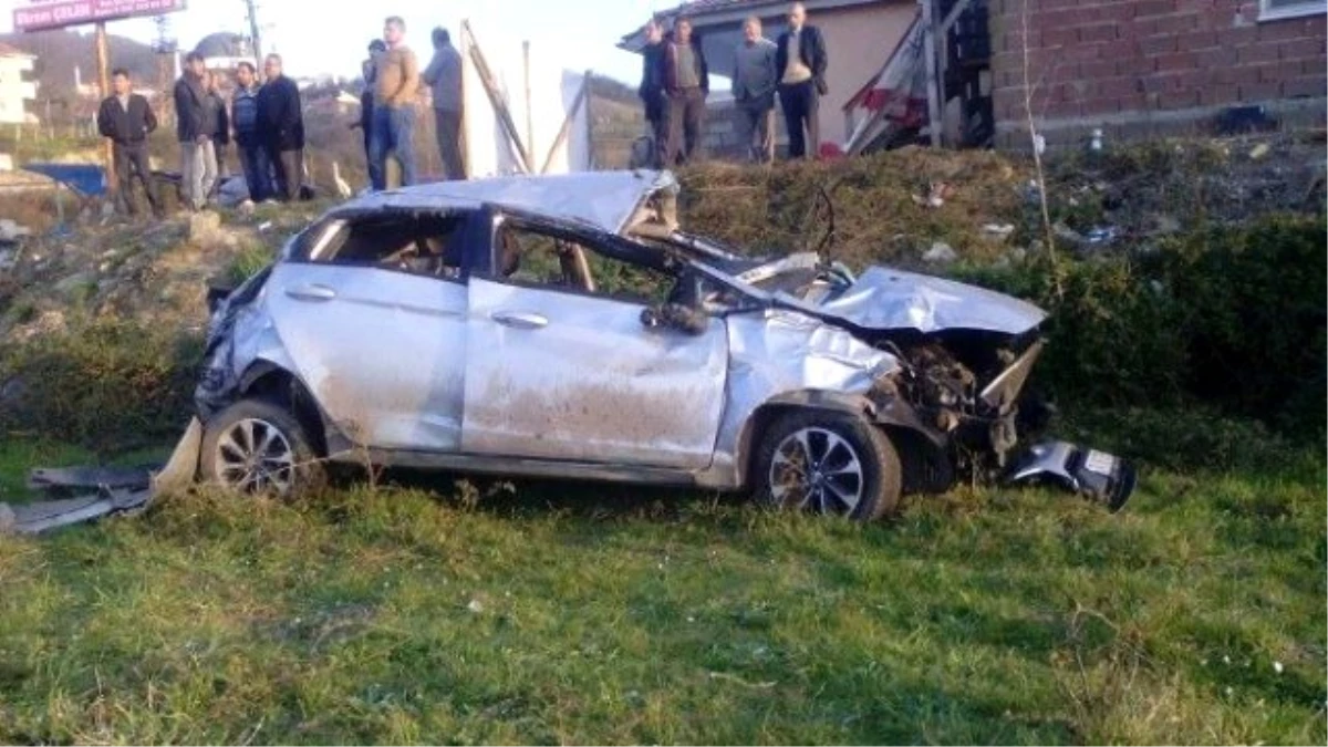 Çaycuma\'da Trafik Kazası: 1 Yaralı