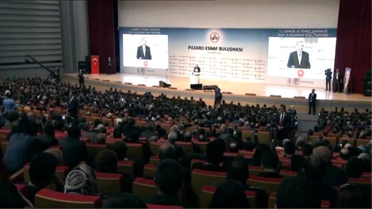 Cumhurbaşkanı Erdoğan, "Pazarcı Esnaf Buluşması"Nda Konuştu