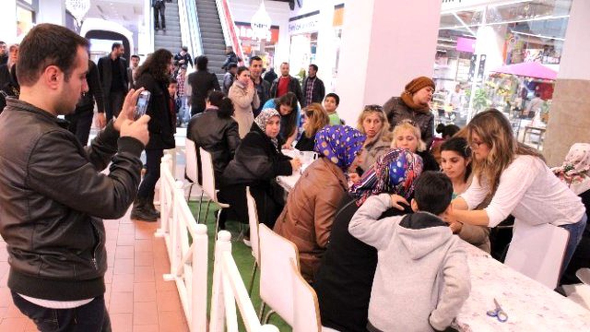 Forum Gaziantep\'te Kadınlar Mis Kokulu Taşlar Yaptı