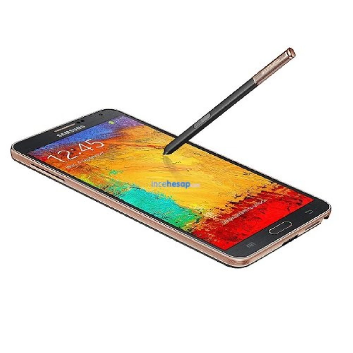 Samsung N9005 Galaxy Note 3 Black Gold Cep Telefonu