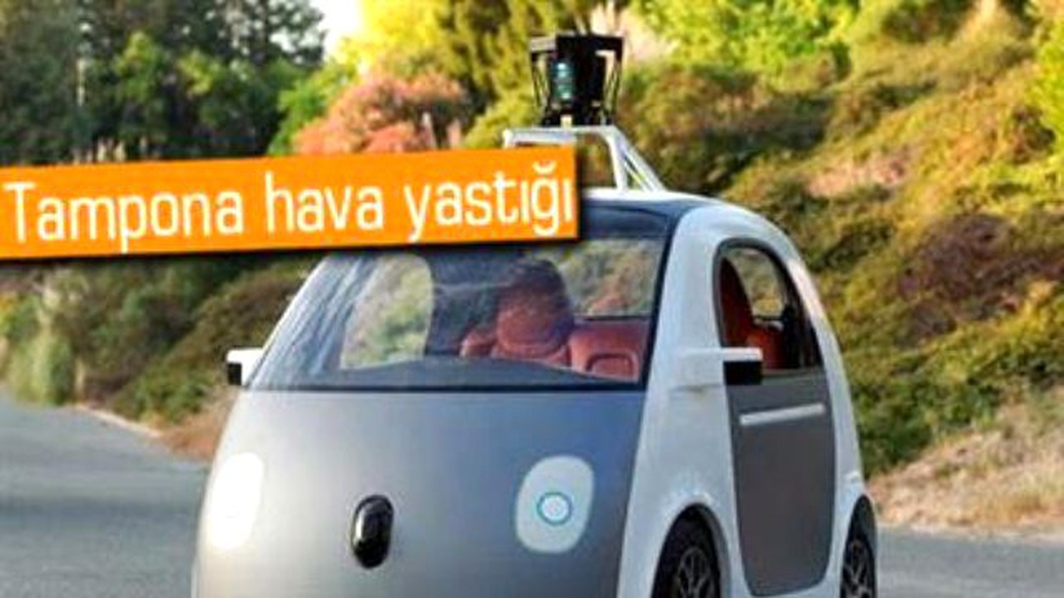 Sürücüsüz Otomobillerin Dış Tarafında da Hava Yastığı Olacak