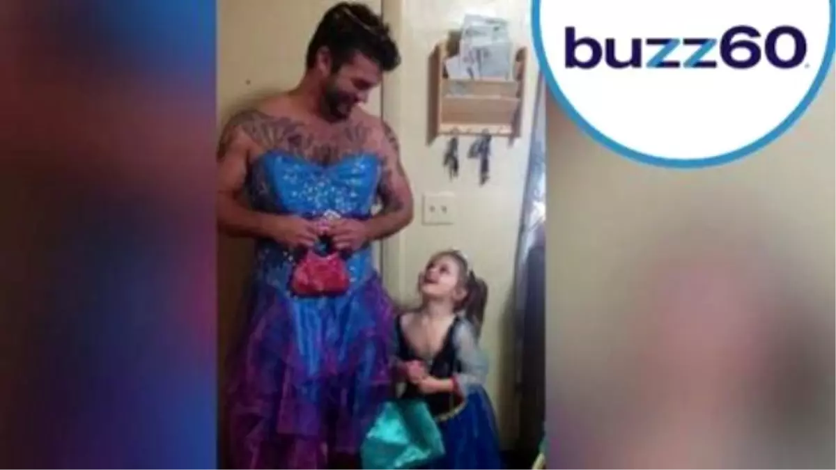 Uncle Of The Year Wears Princess Dress To See \'Cinderella\' With Niece