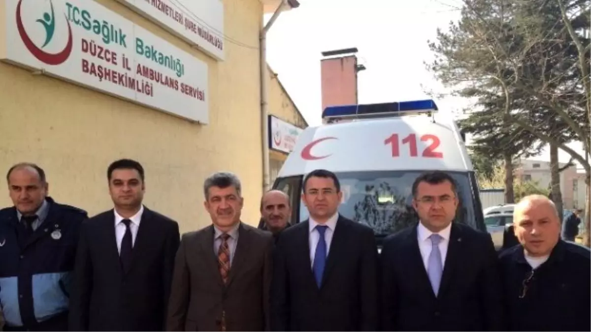 Yığılca\'ya Ambulans Hibe Edildi