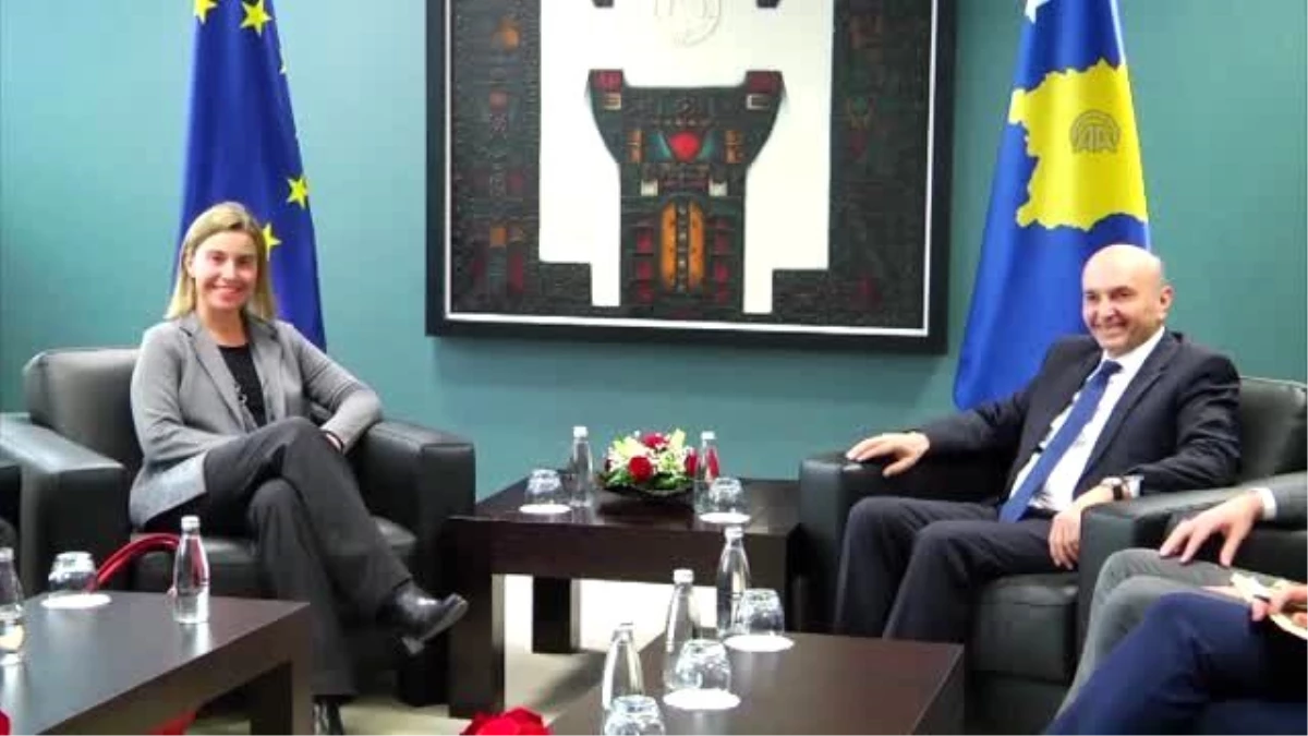 AB Dış İlişkiler Yüksek Temsilcisi Mogherini, Kosova\'da